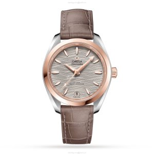 Omega Seamaster Aqua Terra 34mm | Grey Dial | Automatic | Steel & Rose Gold