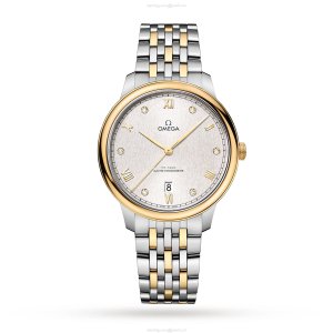 Omega De Ville Prestige 40mm Automatic Silver Dial - Stainless Steel & 18ct Gold