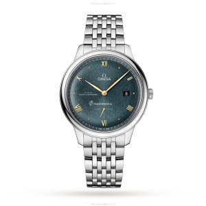 Omega De Ville Prestige Automatic Green Dial 41mm Stainless Steel Watch