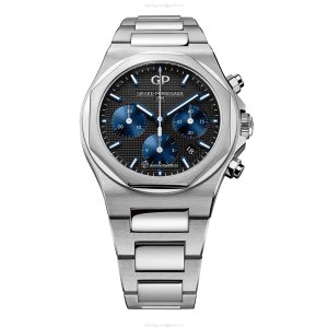 Girard-Perregaux Laureato 42mm Automatic Chronograph - Black Dial Steel Watch