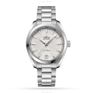 Omega Seamaster Aqua Terra 34mm Automatic Silver Dial Replica Watch