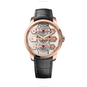 Girard-Perregaux Bridges Rose Gold Automatic Watch - 45mm | Replica