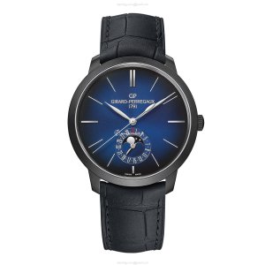 Girard-Perregaux 1966 Blue Dial Automatic Watch - Stainless Steel