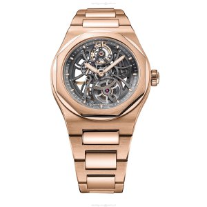 Girard-Perregaux Laureato 42mm Rose Gold Automatic Watch - 81015-52-002-52A