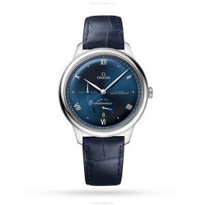 Omega De Ville Prestige 41mm Automatic Blue Dial Stainless Steel Watch