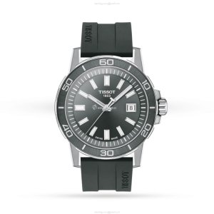 Tissot T-Sport Supersport Gent 44mm Grey Dial - Stainless Steel Quartz Watch